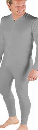 2COZEE All In One Thermal Underwear Boiler/Union Suit, Various Sizes amp; Colours [Thermals] (Chest: 48-50 Inches [XX Large], Grey)